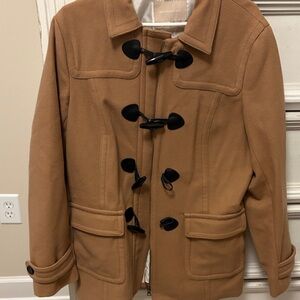 Banana Republic Tan Toggle Coat